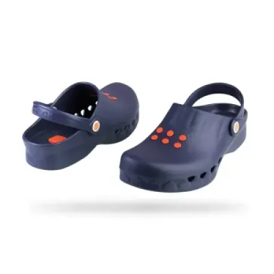 Sabots pour le travail WOCK bleu marine Nube