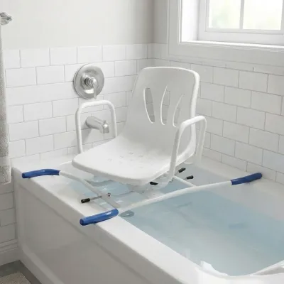 Asiento Giratorio para Baño