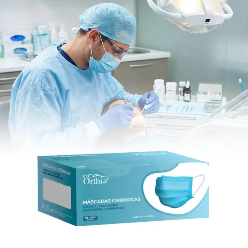 Masques Chirurgicaux Jetables 50 unités | Magasin Orthopedie