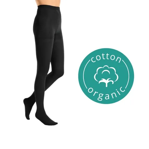 Pantys de Compresión AT Cotton Negro Medi