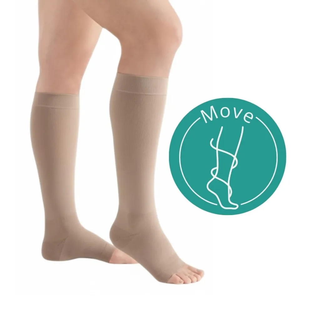 Placement de bas élastique sans bout AD 3611 ou 3612 JUZO