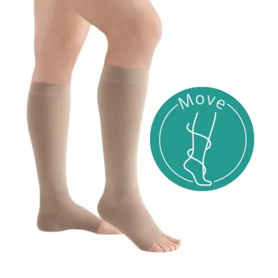 Placement de bas élastique sans bout AD 3611 ou 3612 JUZO
