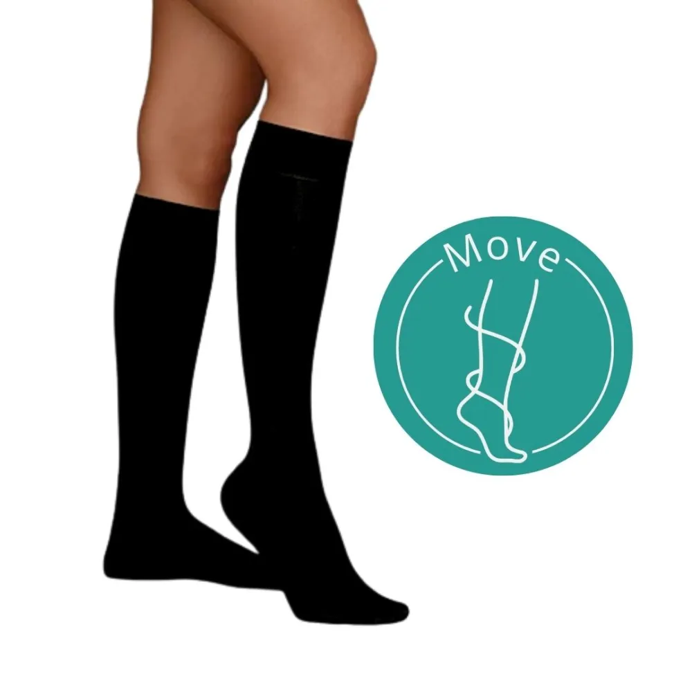 Compression Sock Move AD 3611 or 3612 Black Juzo