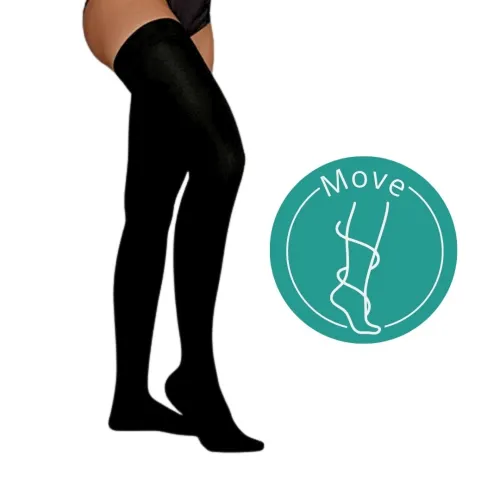 Compression Sock Move AG 3611 or 3612 Black Juzo