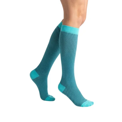 Support Sock AD Lifestyle Piqué 30 Light Blue