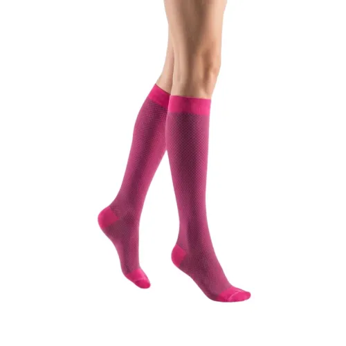 Support Sock AD Lifestyle Piqué 30 Pink | Orthopedic Shop