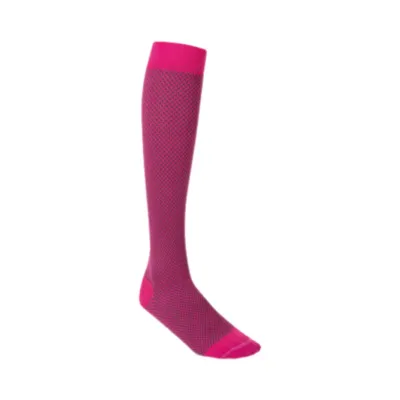 Bas de Contention Lifestyle Piqué 30 Rose