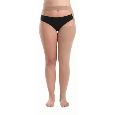 Juzo AG with Waistband Toe Cap Compression Socks | Loja Ortopédica