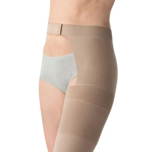 Juzo AG with Waistband Toe Cap Compression Socks | Loja Ortopédica