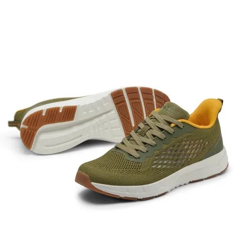 Sapatilha Wock Breelite Verde e Amarelo