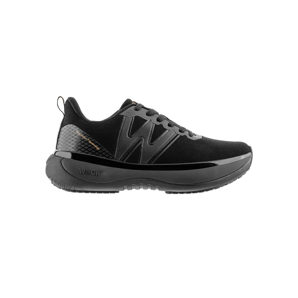 Wock ASTROPRO Black Trainers