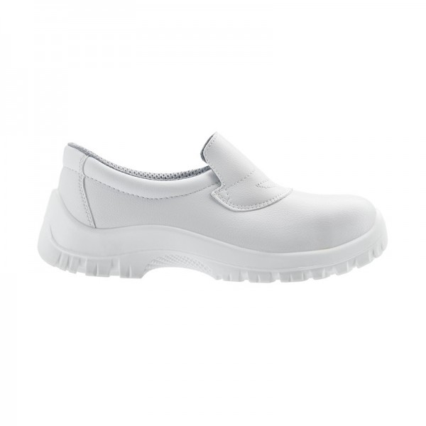 Safety Shoes with Steel Toe Cap White