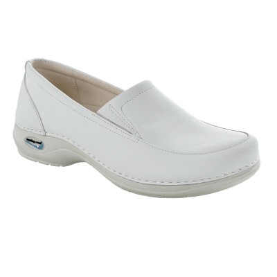 Moccasin Slippers Wash'Go Rome White