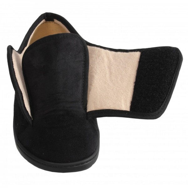 Arrábida Black Textile Unisex Comfortable Shoe