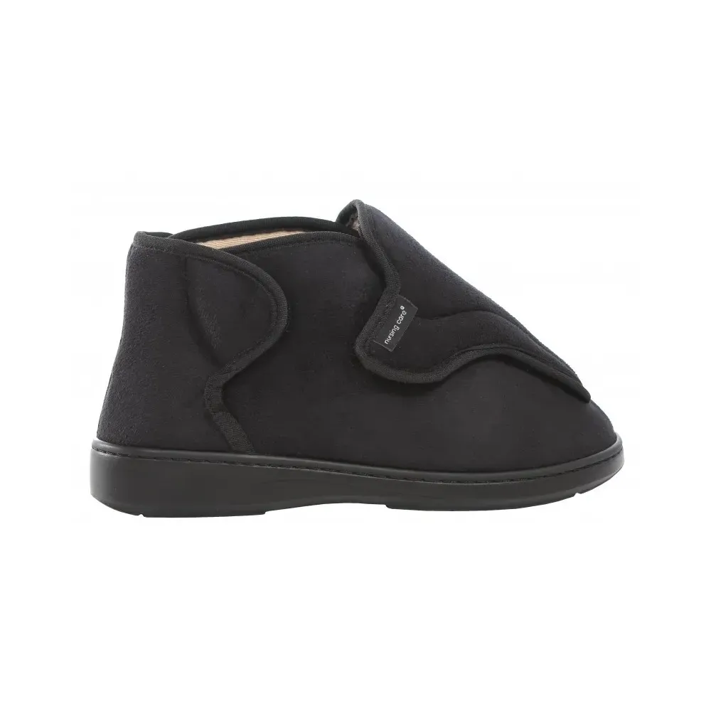 Botte noire confortable en textile Gerês