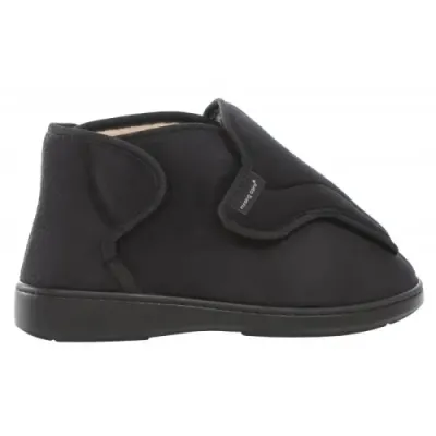 Botte noire confortable en textile Gerês