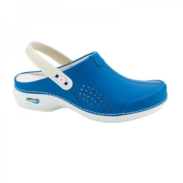 Working Clogs Wash'Go Venice Electric Blue with Clip