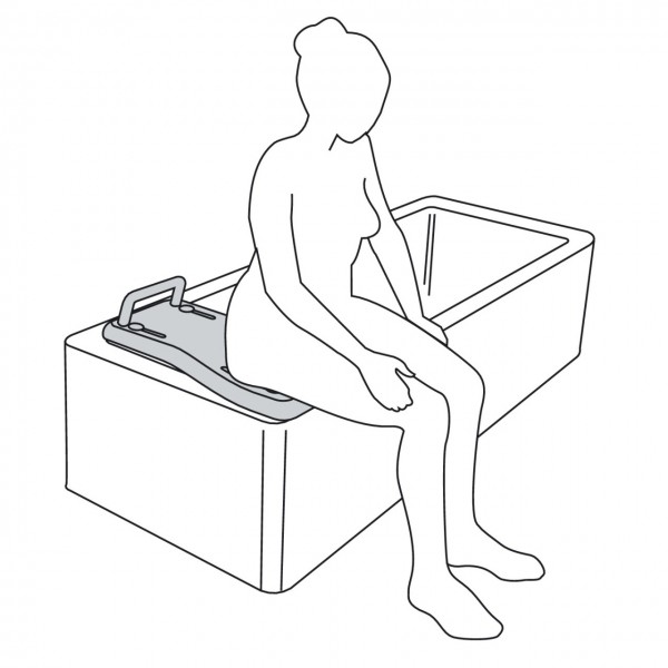 ETAC AD559 Adjustable Bath Board Seat