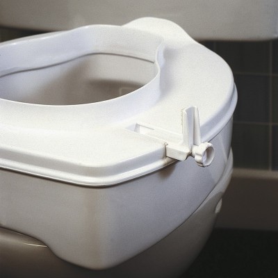 Toilet Seat Raiser with Lid 15 cm