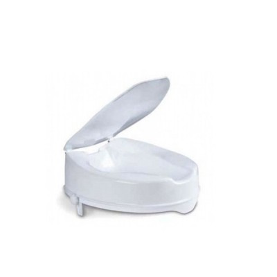 Toilet Seat Raiser with Lid 15 cm