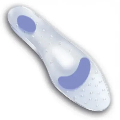 Semelle orthopédique en silicone