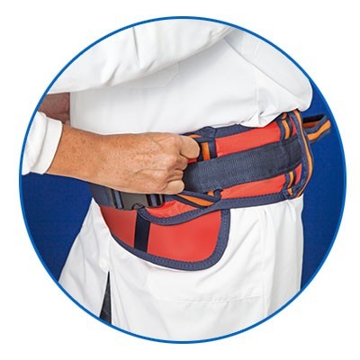 Belt Transfer with Handles and Locking Quick