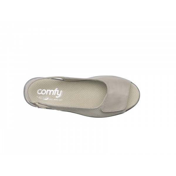 Comfy Miami Taupe Women Sandal