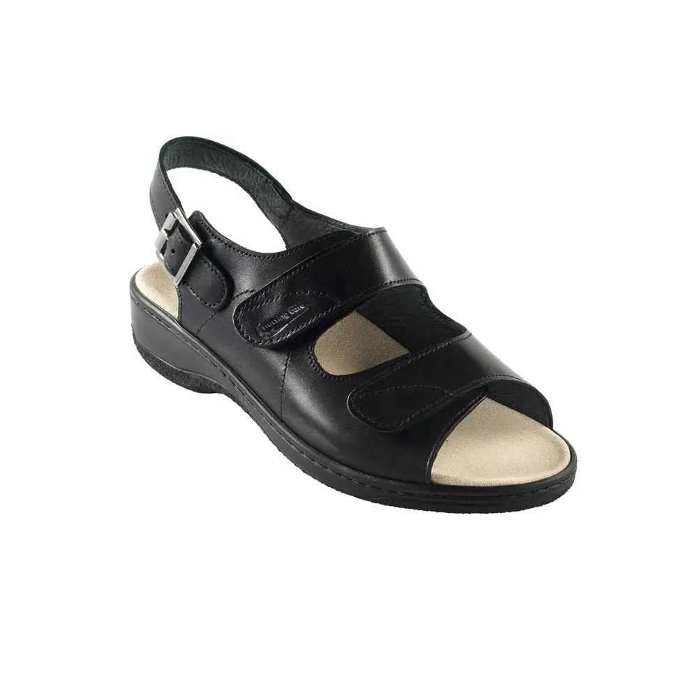 Sandale Moledo Noir Confortable