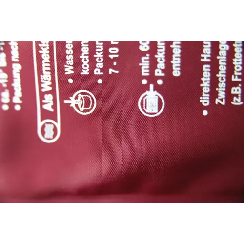 Sac compresse chaud et froid