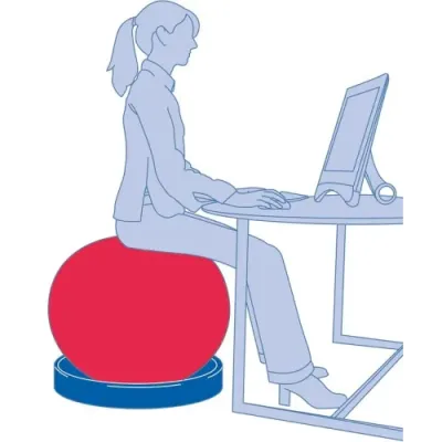 Porte-balles en plastique pour ballons d’exercice