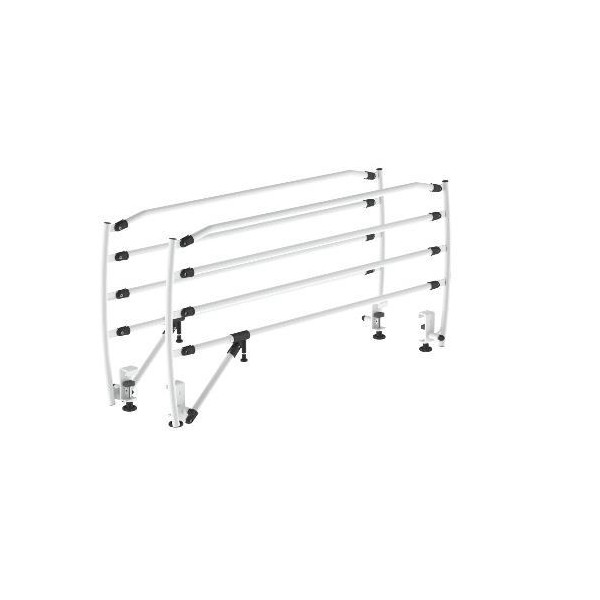 Pair of Folding Side Rails with 4 Sections