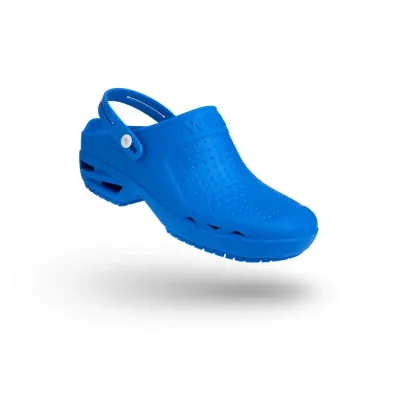 Sabots d’hôpital WOCK clip électrique Bloc Blue