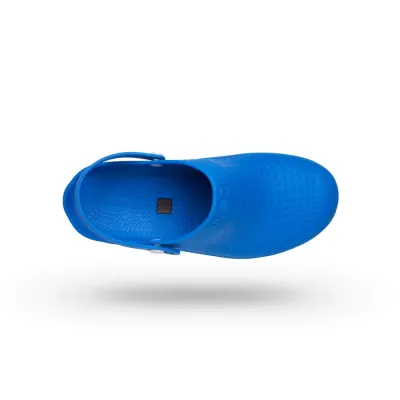 Sabots d’hôpital WOCK clip électrique Bloc Blue