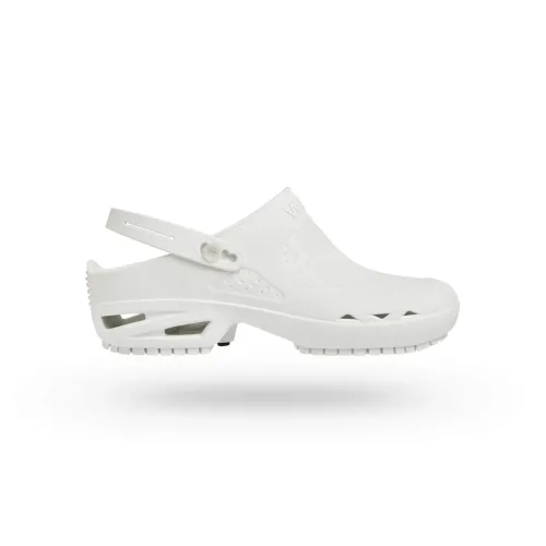 Zuecos Sanitarios Wock Bloc Blanco con Tira
