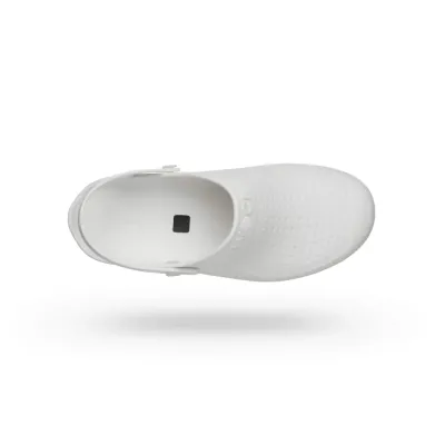 Hospital Clogs Wock Bloc White with Clip
