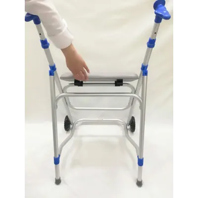 2-Wheel Aluminum Walker