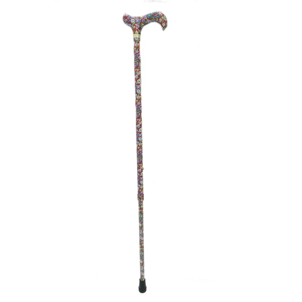 Canne en aluminium réglable Floral 417