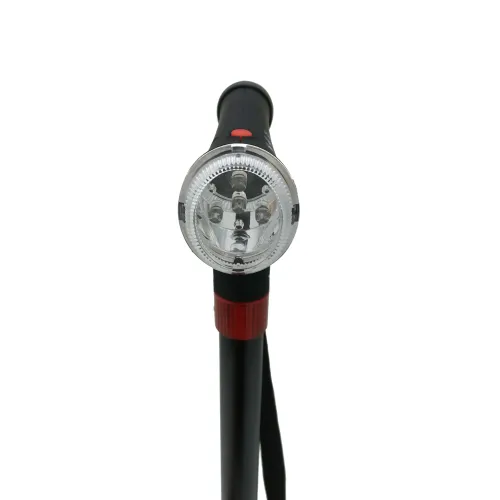 Canne réglable avec lampe torche