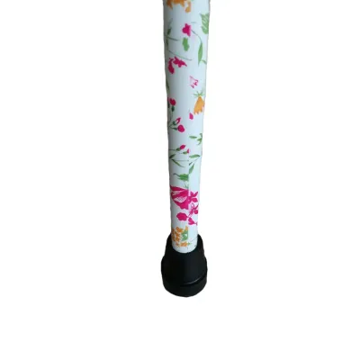 Canne en aluminium ajustable Floral 416