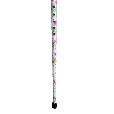 Canne en aluminium ajustable Floral 416