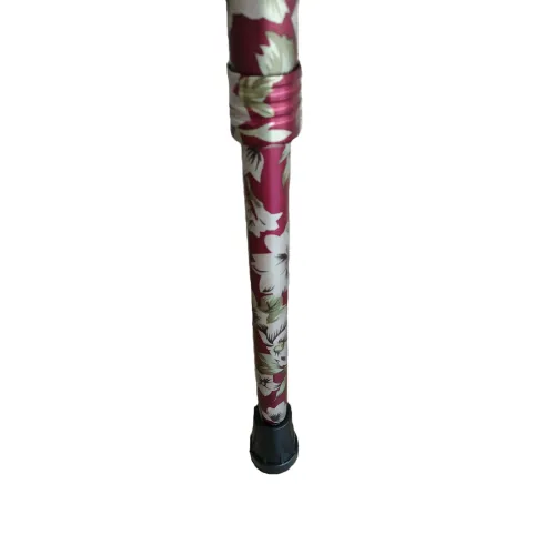Canne en aluminium ajustable Floral 400