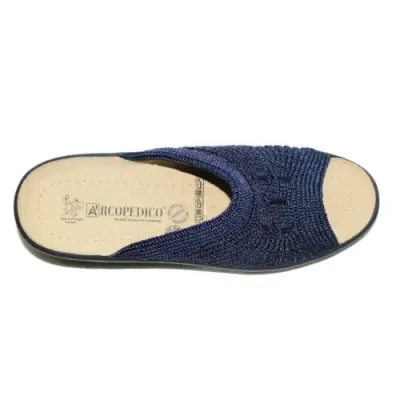 Pantoufles Arcopedico Splash Blue pour femmes