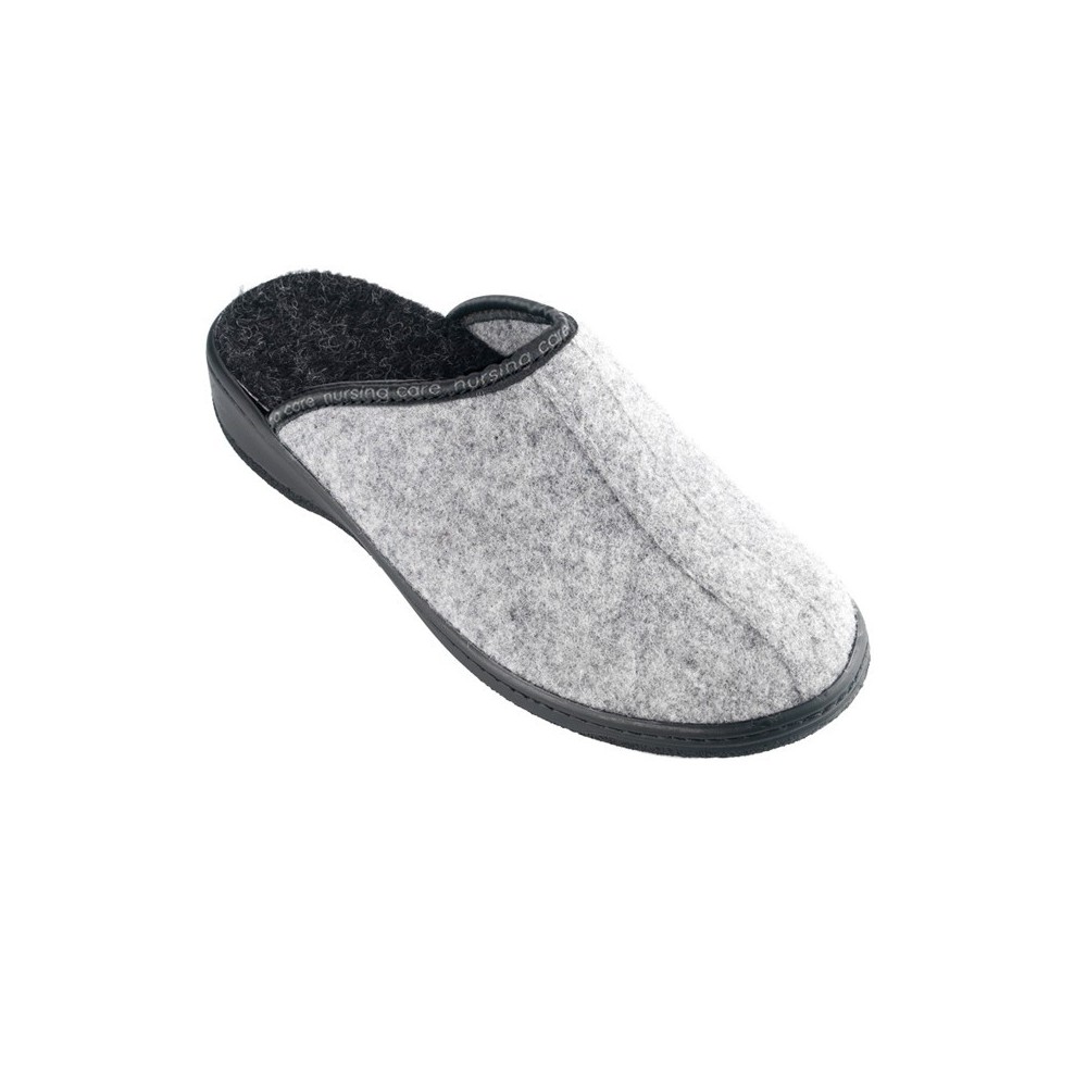 Sobreiro Grey in Wool Warm Slippers