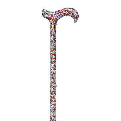 Canne en aluminium réglable Floral 417