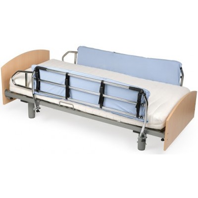 Protectores de rejilla metálica para camas de hospital
