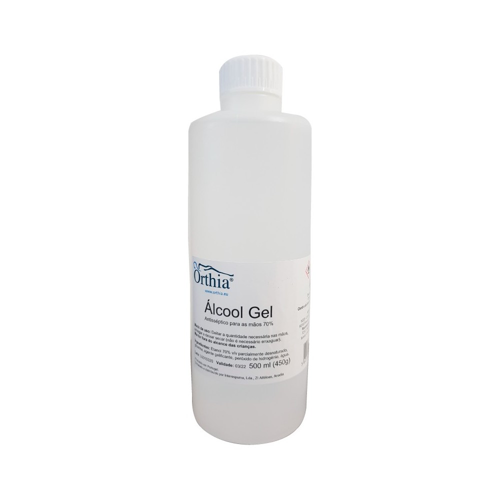 Hand Disinfectant Gel with Alcohol 500 ml