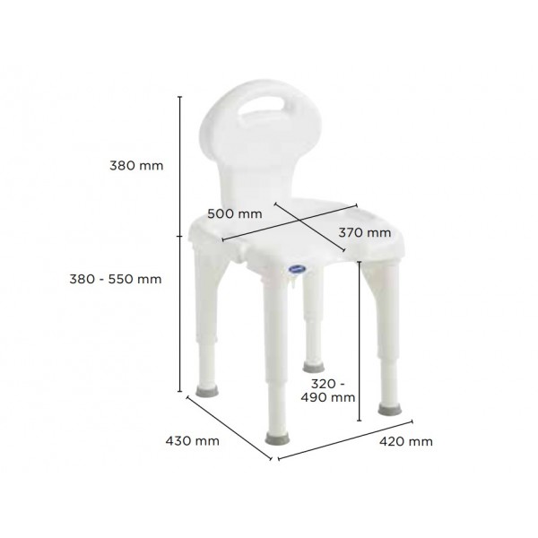 Invacare I-Fit Bariatric Shower Chair
