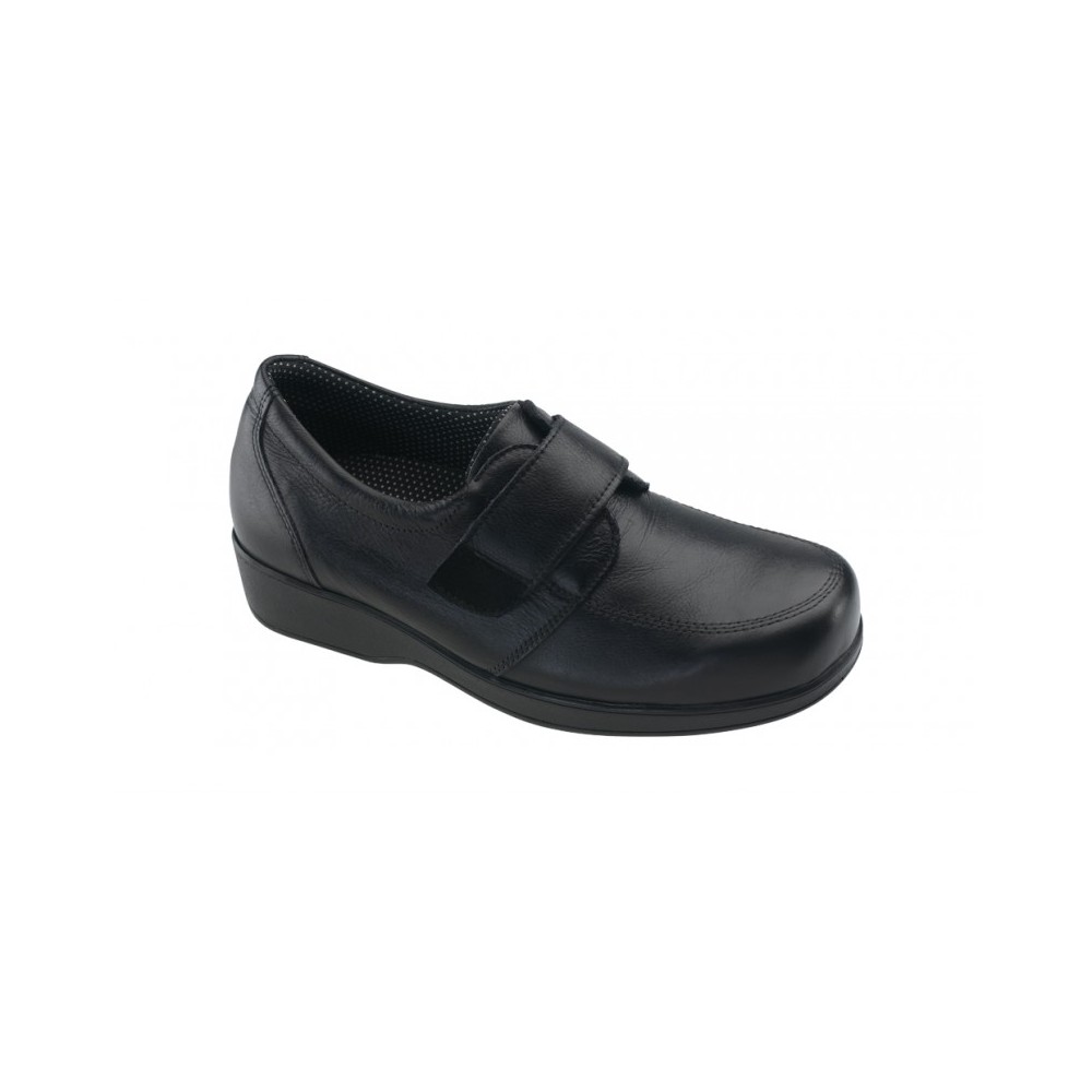 Sapato Diabético Senhora Walk Preto