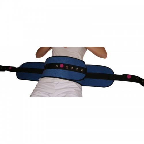 Abdominal Seat Belt for the Bedridden with Magnet