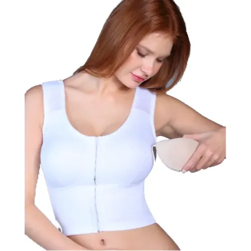 Soutien-gorge bilatéral à prothèse mammaire taille haute Simel 2236